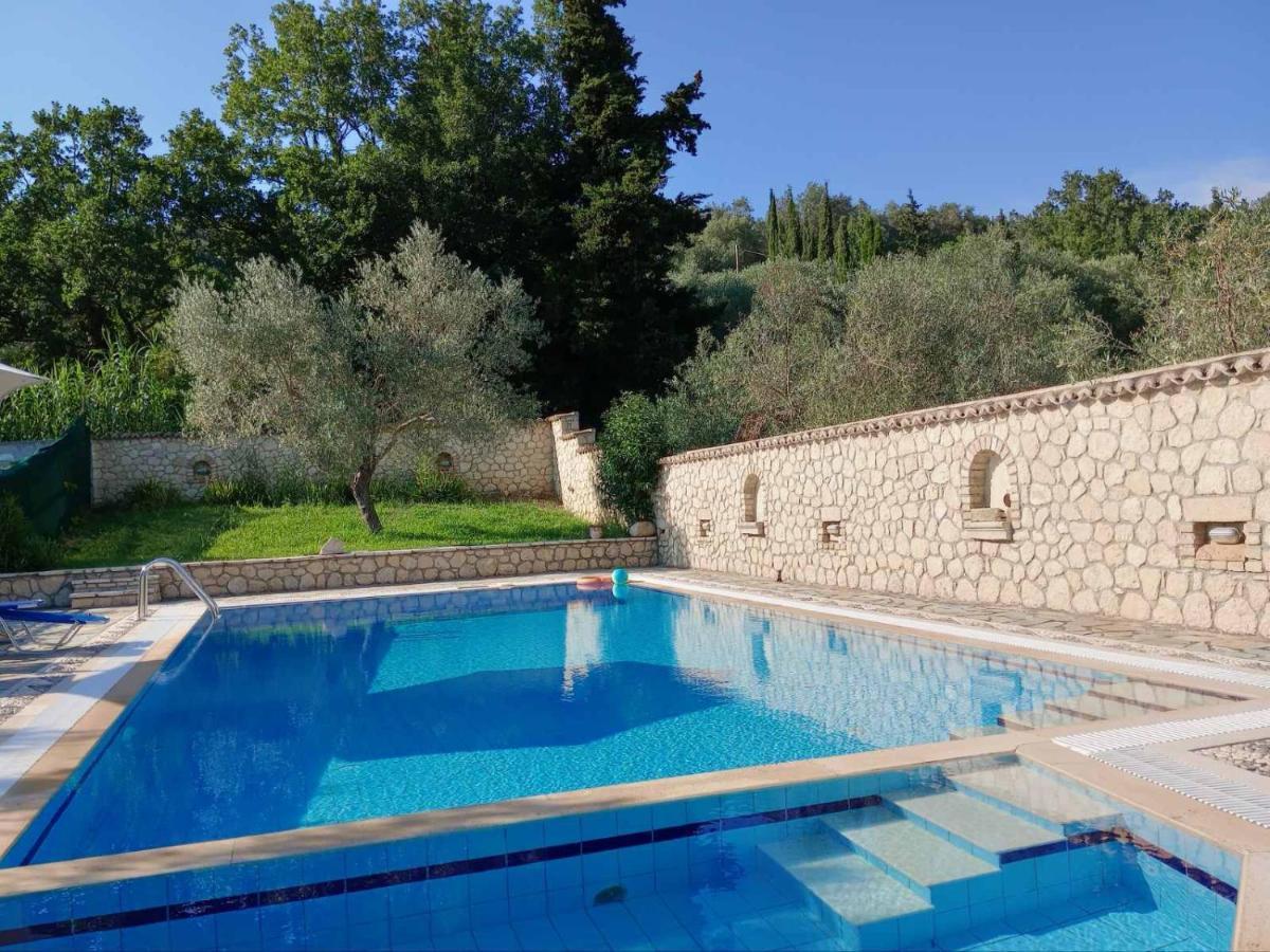 Pool Villa Grigoris Aspiotades Bagian luar foto